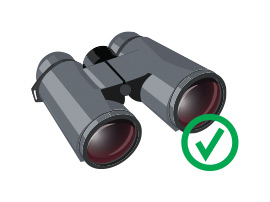 Permitted Binoculars