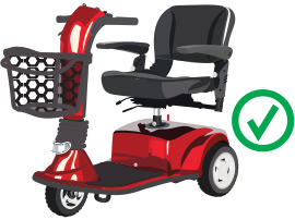 Permitted Scooter