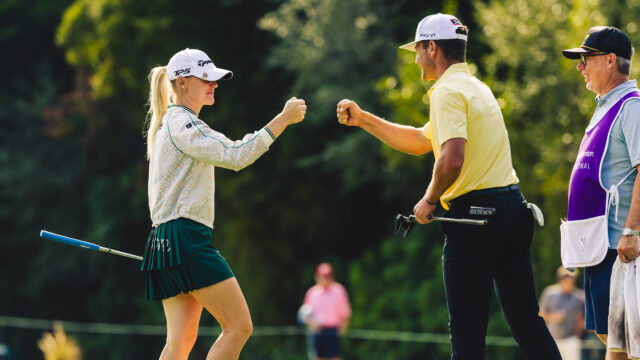 Charley Hull & Michael Brennan